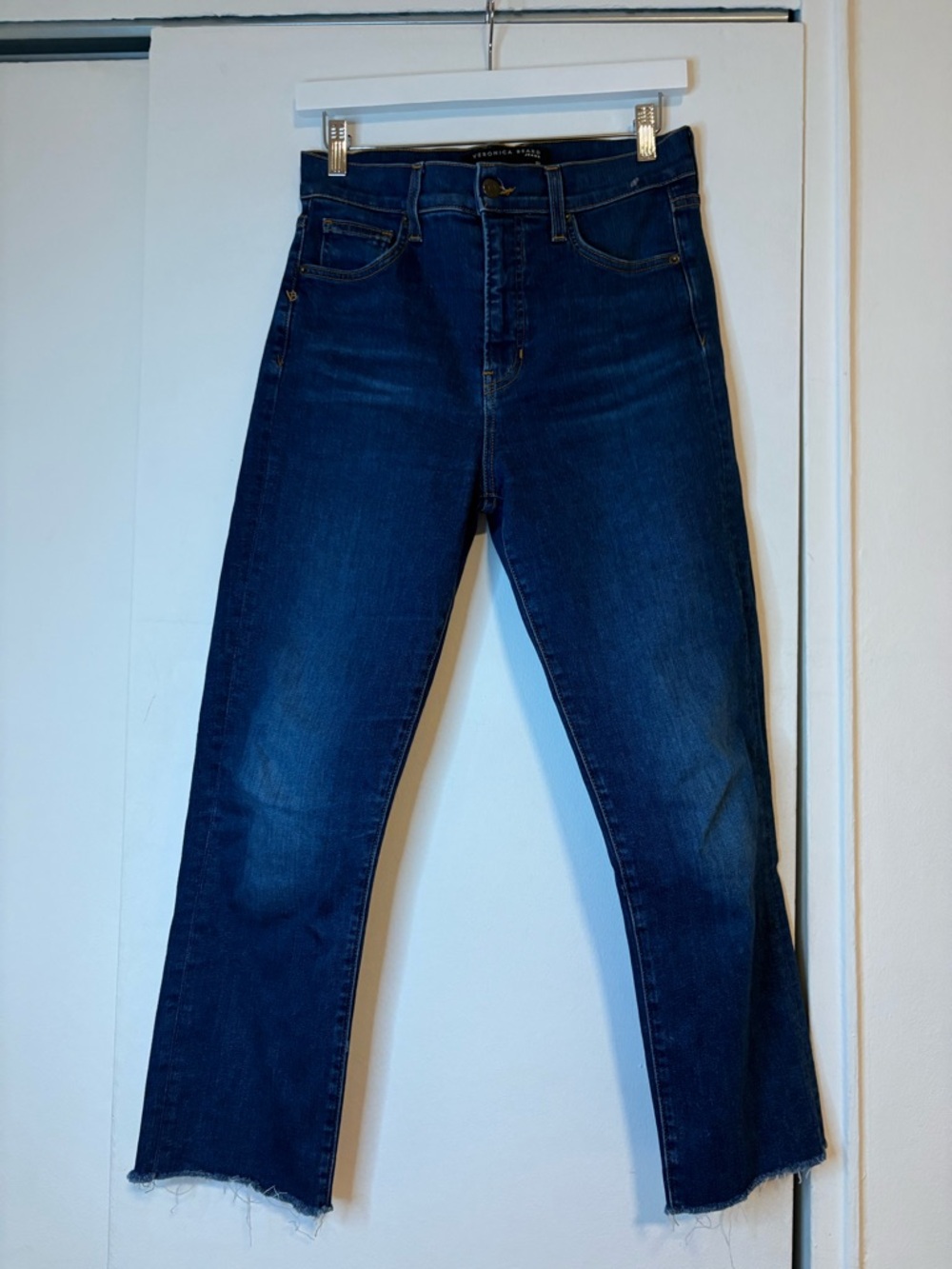 Veronica Beard Ryleigh Slim Straight High Rise Size 27
